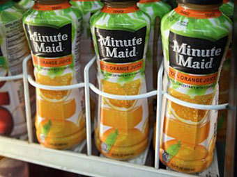 Апельсиновый сок подорожает вдвое из-за неурожая в Бразилии